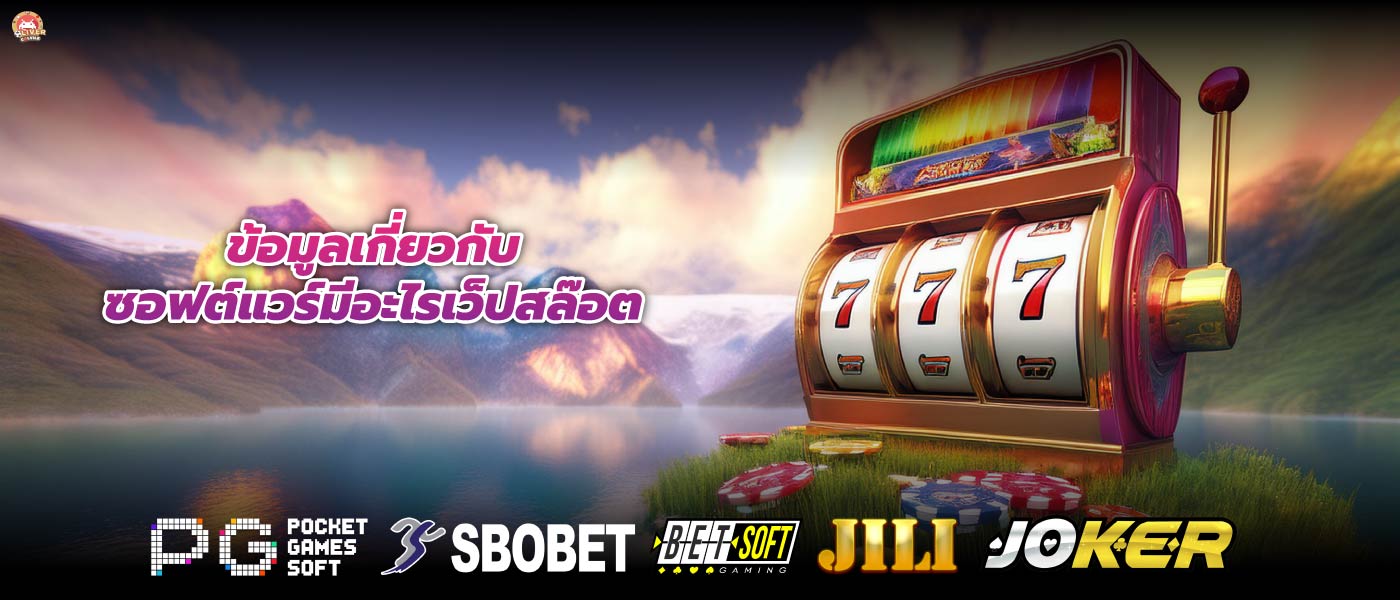 ข้อมูลเกี่ยวกับซอฟต์แวร์มีอะไรเว็ปสล๊อต